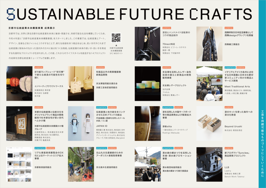 京都伝統産業未来構築事業 成果展示